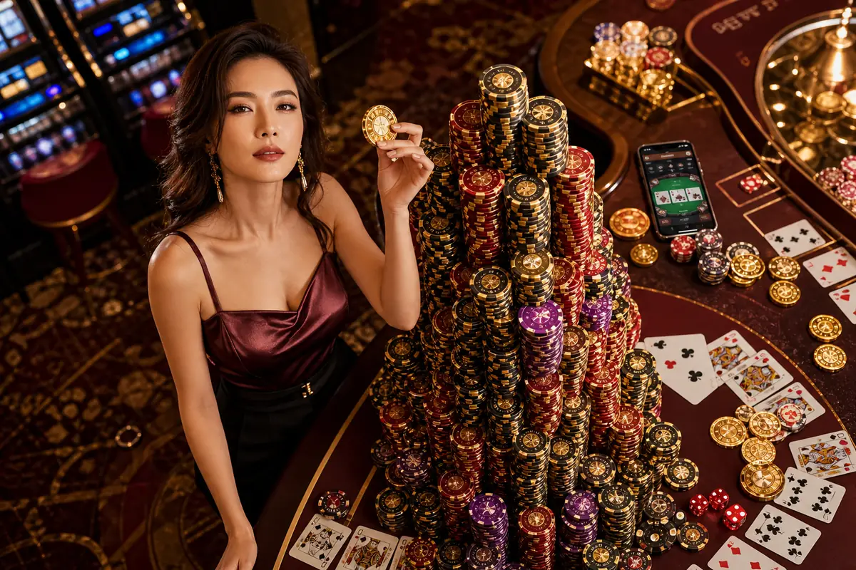 vcity333 login antara muka platform casino